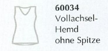 Preview: Feinwäsche soft- Damen Vollachselhemd ohne Spitze
