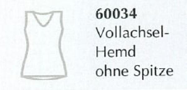 Feinwäsche soft- Damen Vollachselhemd ohne Spitze